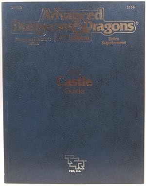 Bild des Verkufers fr Castle Guide (Advanced Dungeons & Dragons, 2nd Edition, Dungeon Master's Guide Rules Supplement/2114/DMGR2) (Advanced Dungeons and Dragons) zum Verkauf von Chris Korczak, Bookseller, IOBA