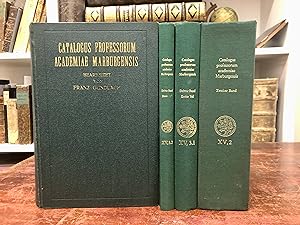 Catalogus Professorum Academiae Marburgensis. Die akademischen Lehrer der Philipps-Universität in...