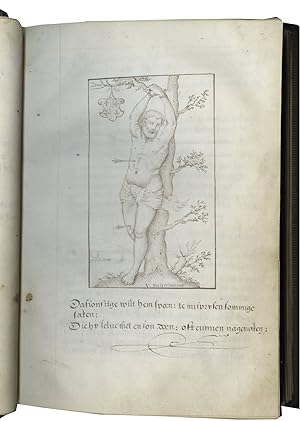 Privilegieboek van den Jongen Handboge (Privilege-book of the Young Handbow) of Antwerp (Guild of...