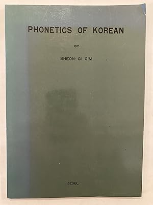 Phonetics of Korean