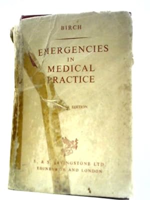 Imagen del vendedor de Emergencies In Medical Practice a la venta por World of Rare Books