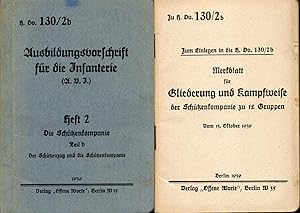 Ausbildungsvorschrift für die Infanterie (A.V.I.), ;Beilage: Merkblatt für Gliederung und Kampfwe...