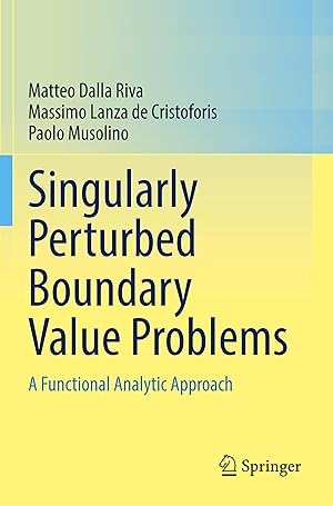 Bild des Verkufers fr Singularly Perturbed Boundary Value Problems zum Verkauf von moluna