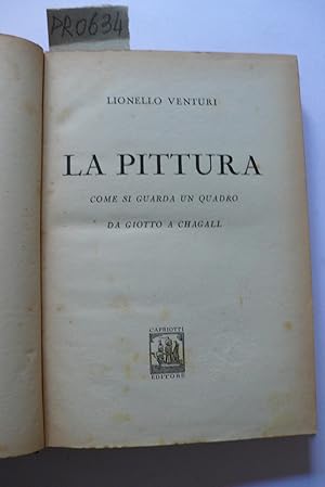 La pittura, come si guarda un quadro da Giotto a Chagall