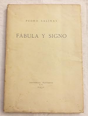 Imagen del vendedor de Fbula y signo. a la venta por Aaromadelibros