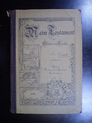 Seller image for Mein Testament fr Gesunde und Kranke for sale by Buchfink Das fahrende Antiquariat