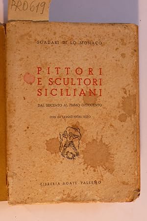 Pittori e scultori siciliani dal Seicento al primo Ottocento