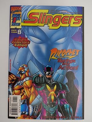 SLINGERS: RICOCHET SPRINGS INTO ACTION! DECEMBER 1998 (VARIANT COLLECTOR'S EDITION - BIG FIRST IS...