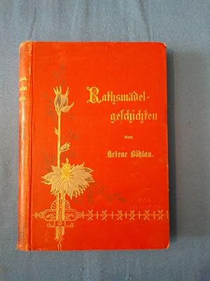 Bild des Verkufers fr Rathsmdelgeschichten. zum Verkauf von Antiquariat BehnkeBuch