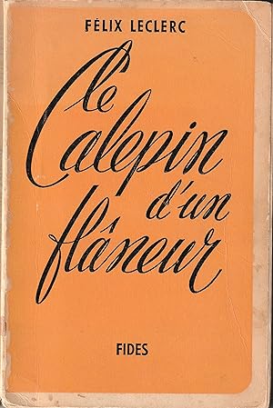 Le calepin d'un flâneur