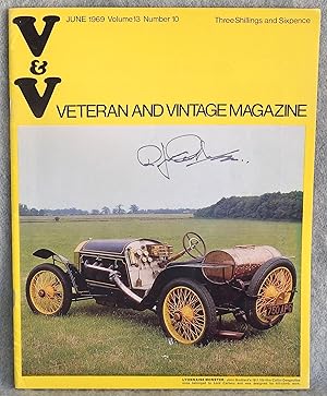 Imagen del vendedor de V & V Veteran and Vintage Magazine June 1969 Volume 13 Number 10 a la venta por Argyl Houser, Bookseller
