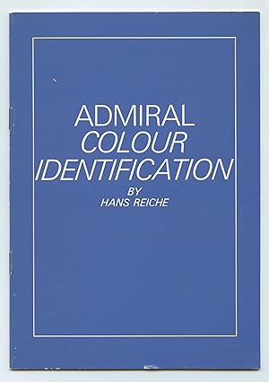 Seller image for Admiral Colour Identification for sale by Attic Books (ABAC, ILAB)