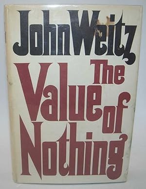 Bild des Verkufers fr The Value of Nothing: A Novel zum Verkauf von Easy Chair Books