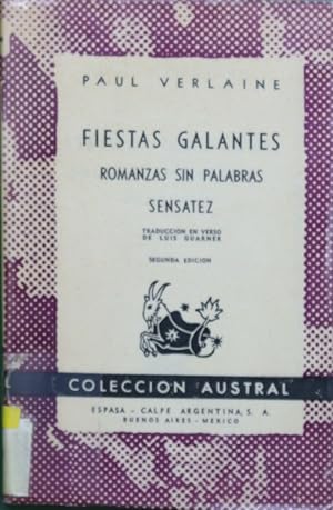 Imagen del vendedor de Fiestas galantes a la venta por Librera Alonso Quijano