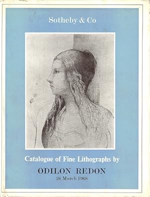 Catalogue of Fine Lithographs by Odilon Redon