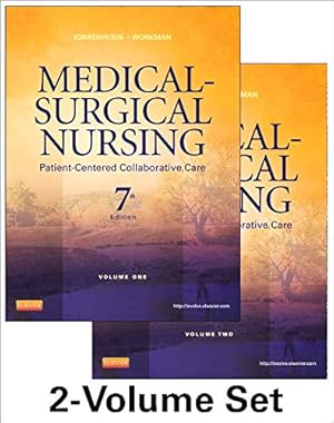 Bild des Verk�ufers f�r Medical-Surgical Nursing: Patient-Centered Collaborative Care, 7th Edition (2 Volumes) zum Verkauf von Reliant Bookstore