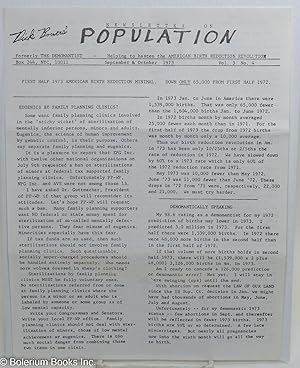 Newsletter on population; vol. 3, no. 4 (September & October 1973)