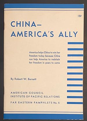 Immagine del venditore per China - America's ally venduto da Bolerium Books Inc.