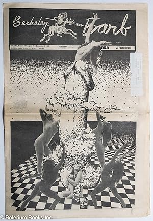 Seller image for Berkeley Barb: vol. 9, #9 (#211) August 29 - Sept. 4, 1969 for sale by Bolerium Books Inc.