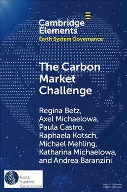 Imagen del vendedor de Carbon Market Challenge : Preventing Abuse Through Effective Governance a la venta por GreatBookPrices