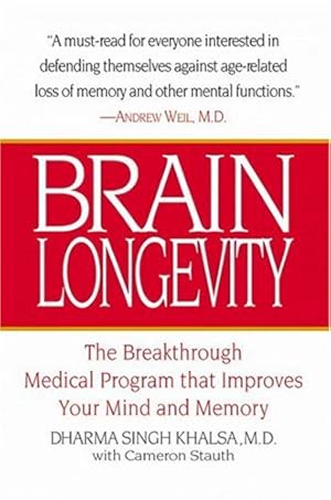 Bild des Verkufers fr Brain Longevity: The Breakthrough Medical Program That Improves Your Mind and Memory zum Verkauf von Reliant Bookstore