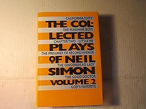 Imagen del vendedor de The Collected Plays of Neil Simon. Volume 2. a la venta por RMM Upstate Books