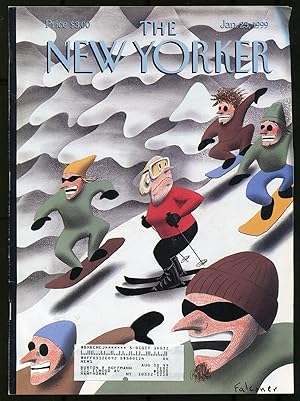 Bild des Verkufers fr The New Yorker - Vol. LXXIV, No. 43, January 25, 1999 zum Verkauf von Between the Covers-Rare Books, Inc. ABAA