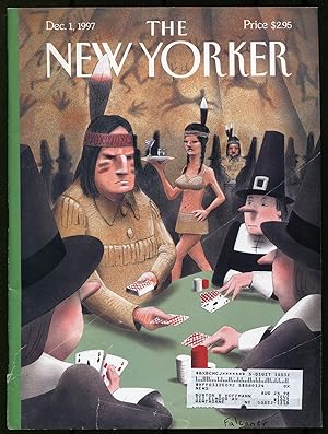 Bild des Verkufers fr The New Yorker - Vol. LXXIII, No. 37, December 1, 1997 zum Verkauf von Between the Covers-Rare Books, Inc. ABAA
