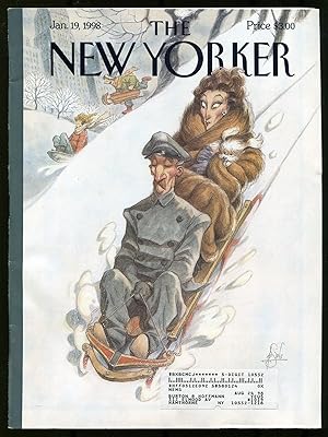 Bild des Verkufers fr The New Yorker - Vol. LXXIII, No. 43, January 19, 1998 zum Verkauf von Between the Covers-Rare Books, Inc. ABAA