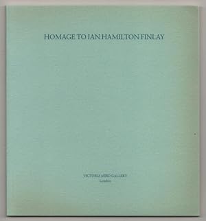 Seller image for Homage to Ian Hamilton Finlay for sale by Jeff Hirsch Books, ABAA