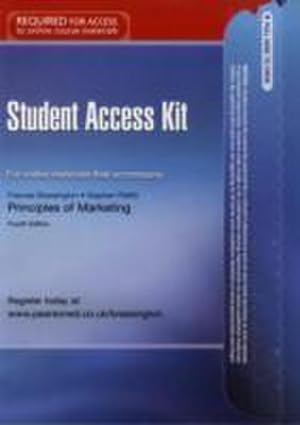 Seller image for Principles of Marketing Student Access Card for sale by AHA-BUCH GmbH