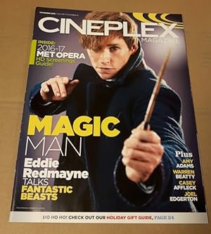 Magic Man - Eddie Redmayne Talks Fantastic Beasts (and Where to Find Them) (Cineplex Magazine Nov...