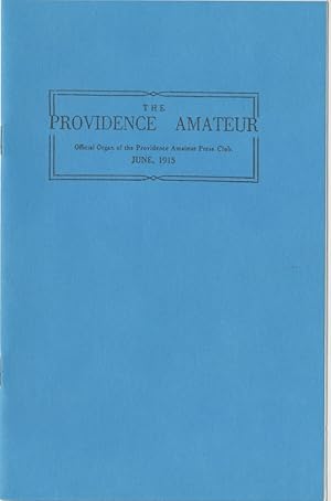 THE PROVIDENCE AMATEUR. June, 1915.