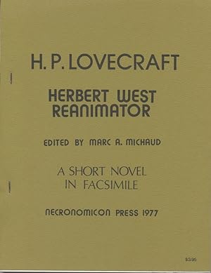 HERBERT WEST REANIMATOR.