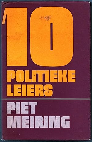 Image du vendeur pour Tien Politieke Leiers. Manne na aan ons premiers mis en vente par Christison Rare Books, IOBA SABDA