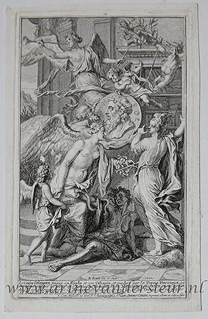 Seller image for Antique title page | Allegorical composition, published 1711, 1 p. for sale by Antiquariaat Arine van der Steur / ILAB