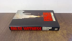 Seller image for False Witness for sale by BoundlessBookstore