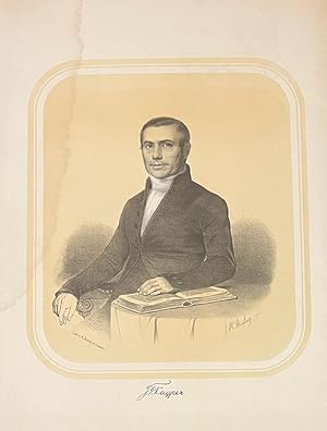 [Original lithograph, 20th century] Portrait print of politician Abraham Kuyper (1837-1920), 1 p.