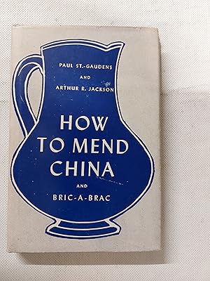 Seller image for How To Mend China And Bric-A-Brac As A Hobby.As A Business for sale by Cambridge Rare Books