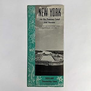 Seller image for New York via the Panama Canal and Havana for sale by Book Merchant Jenkins, ANZAAB / ILAB