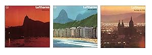 Imagen del vendedor de Lufthansa : Sdamerika / Rio de Janeiro / Santiago de Chile. (3 Reisebroschren). / Herausgeber: Deutsche Lufthansa AG, Kln, Werbeabteilung a la venta por Schrmann und Kiewning GbR