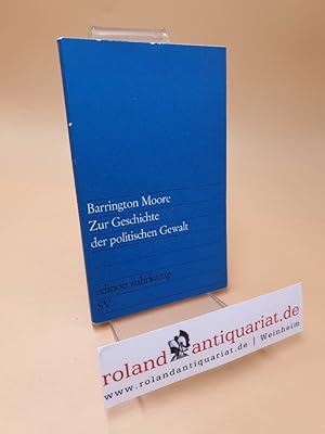 Imagen del vendedor de Zur Geschichte der politischen Gewalt ; 3 Studien ; 187 a la venta por Roland Antiquariat UG haftungsbeschrnkt