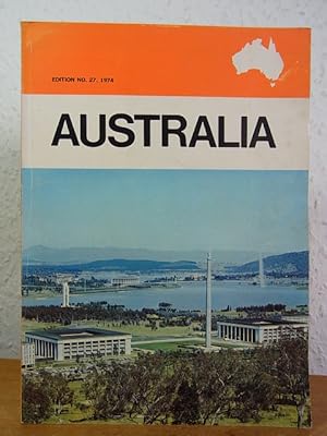 Bild des Verkufers fr Australia. Edition No. 27, 1974 zum Verkauf von Antiquariat Weber