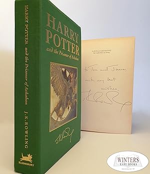Bild des Verkäufers für Harry Potter and the Prisoner of Azkaban Deluxe Edition- Signed and dedicated zum Verkauf von Winters Rare Books