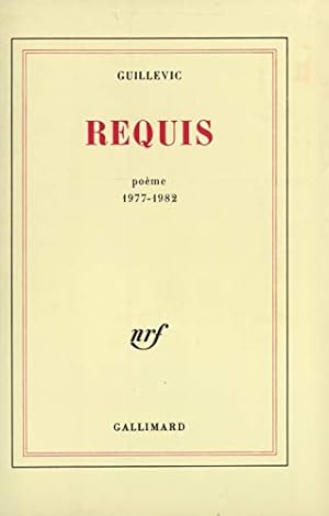 Requis: Poèmes 1977-1982