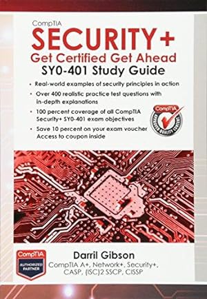 Seller image for CompTIA Security+: Get Certified Get Ahead: SY0-401 Study Guide for sale by WeBuyBooks