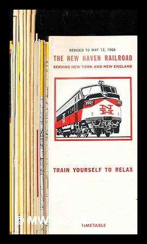 Seller image for Unites States Railway timetables; Cache of approximately 20 timetables for sale by MW Books Ltd.