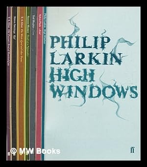 Imagen del vendedor de High Windows / Philip Larkin; Ariel / Sylvia Plath; Crow / Ted Hughes; Death of a Naturalist / Seamus Heaney; The Waste Land and Other Poems / T.S. Eliot; Kid / Simon Armitage; Old Possum's Book of Practical Cats / T.S. Eliot [6 Volumes] a la venta por MW Books Ltd.