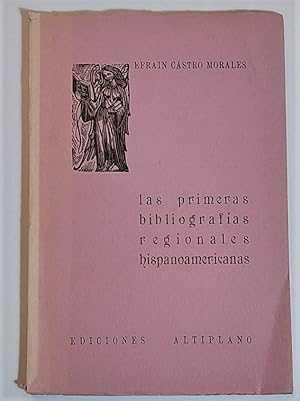 Imagen del vendedor de Las primeras bibliografas regionales hispanoamericanas. Eguiara y sus correspondencias. a la venta por Librera Anticuaria Antonio Mateos