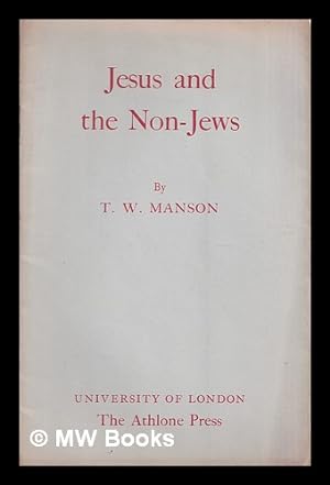 Bild des Verkufers fr Jesus and the non-Jews zum Verkauf von MW Books Ltd.